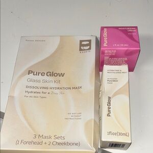 Glass Skin Kit - Cream and Pink